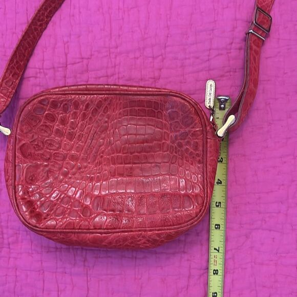 Paola del lungo red crocodile skin bag - Picture 10 of 10